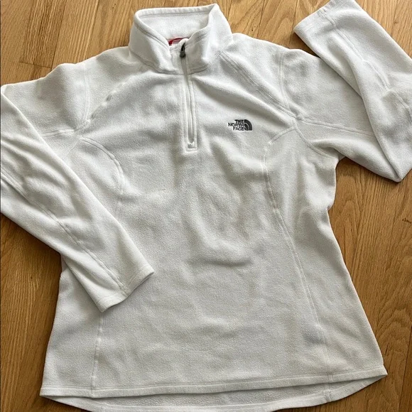 The North Face Women's Teal and White Quarter-Zip Tops - Picture 9 of 16